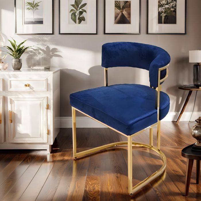 Atrium Chair-Blue — rental event furniture Lahore