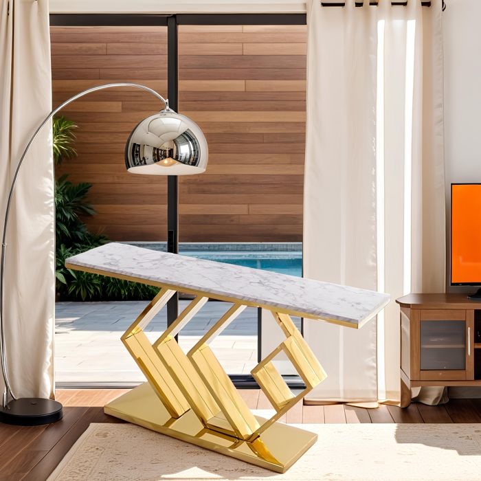 Arrow Console — rental event furniture Lahore