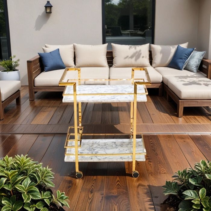 Ross Serving Cart — rental event furniture Lahore