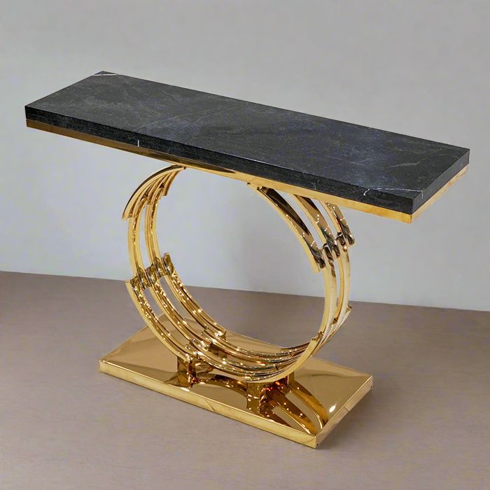 Hoop Console — rental event furniture Lahore