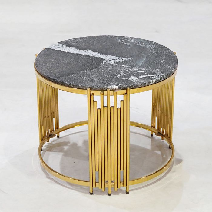 Nordic Round Center Table — rental event furniture Lahore