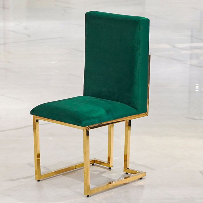 Slick Chair-Green — rental event furniture Lahore