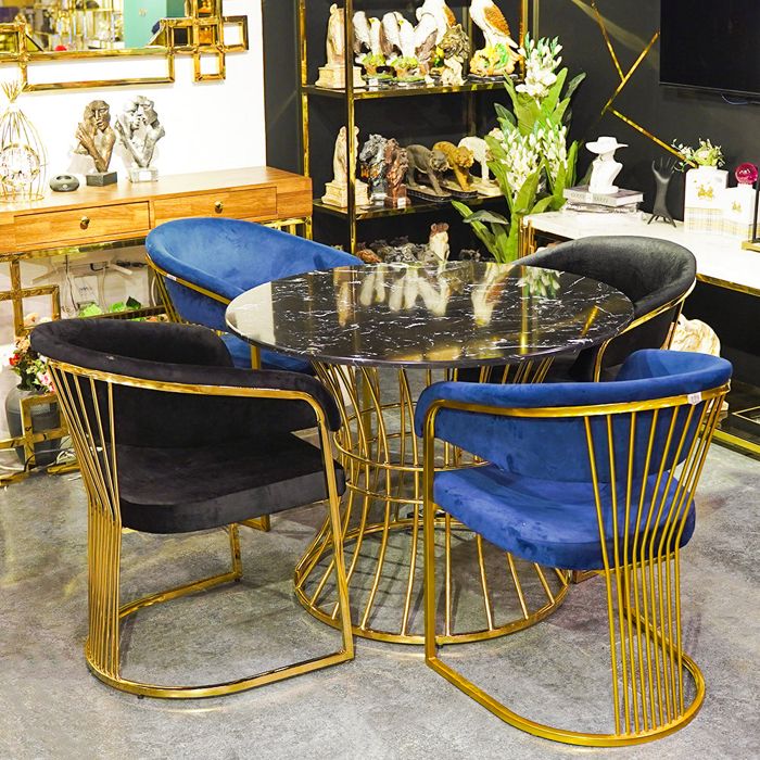 Cage Dining Table Set — rental event furniture Lahore