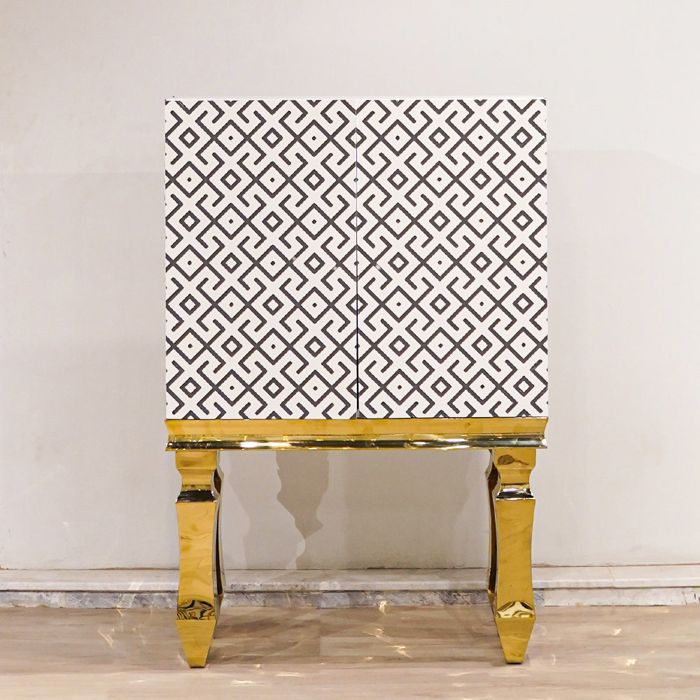 Mosaic BnW Chester — rental event furniture Lahore