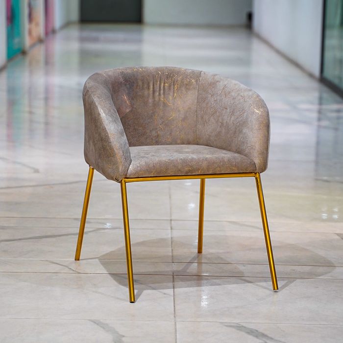 Maxo Gold Chair — rental event furniture Lahore
