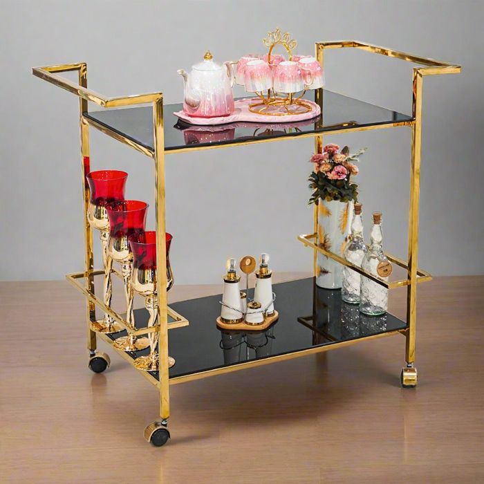 Ross Tea Trolley/Bar Cart — rental event furniture Lahore