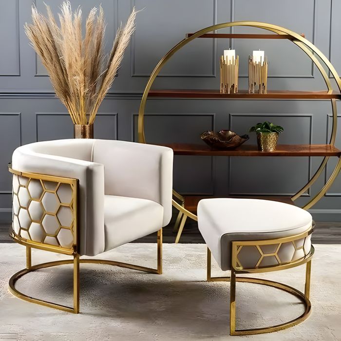 Turkish style Sofa with Ottoman — rental event furniture Lahore