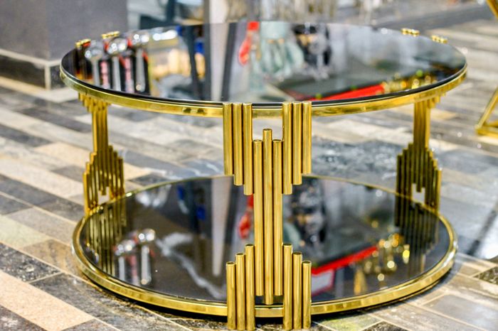 Hollow Deisgn Center Table — rental event furniture Lahore